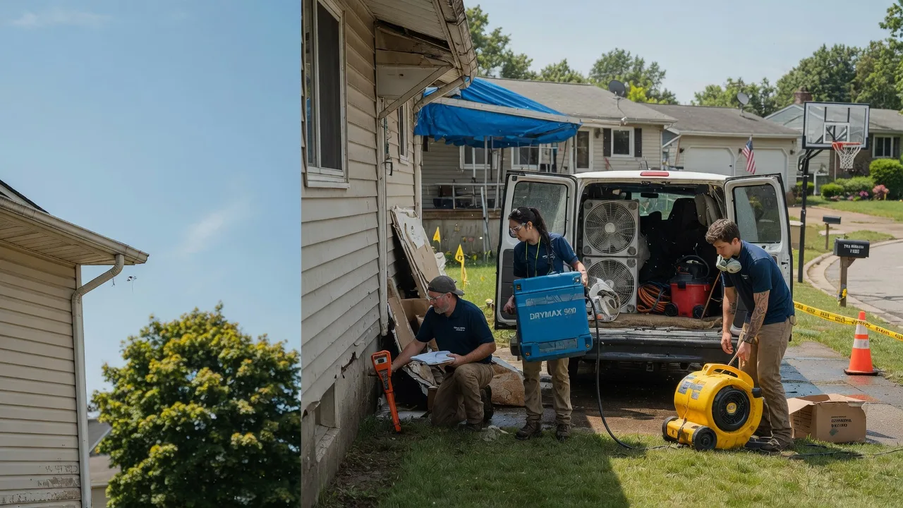Ceiling Leak Cleanup in West Chazy, NY near me